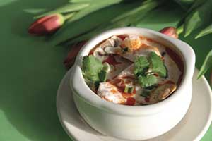 Soup and Flowers